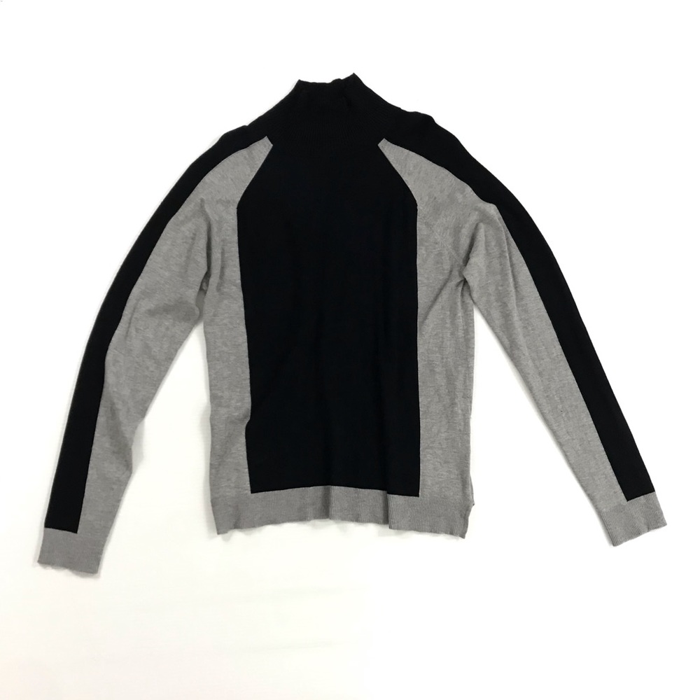 525 America mock neck pullover sweater